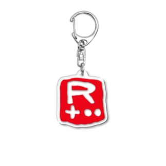R-GAMESのピクトグラムグッズ Acrylic Key Chain