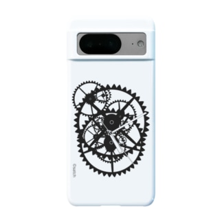 時計B縦「足跡を残して」より　©satch Android Smartphone Case