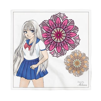 イラスト 女の子 花 バンダナの通販 Suzuri スズリ