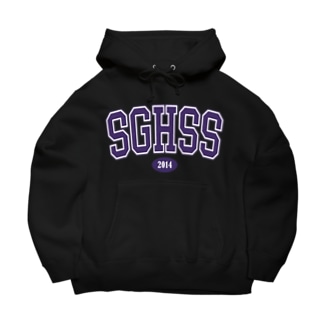 SGHSS　カレッジロゴ（非公認）　紫 Big Hoodie