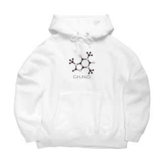 カフェインの化学構造式 St Drop Laboratory St Drop のビッグシルエットパーカー通販 Suzuri スズリ カフェインの化学構造式 St Drop Laboratory St Drop のビッグシルエットパーカー通販 Suzuri スズリ