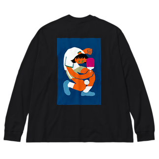 卓球 ビッグシルエットロングスリーブTシャツ