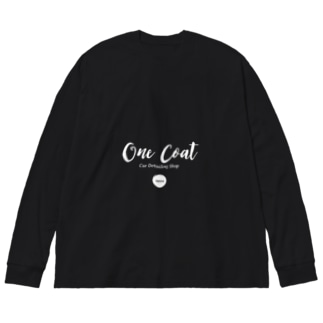 ONE COAT オリジナルグッズ 第2弾 白文字 Big Long Sleeve T-Shirt