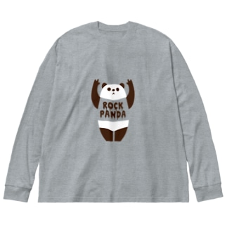 ロックパンダ　byサポパン Big Long Sleeve T-Shirt