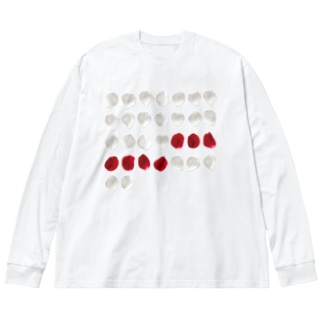バラ色の日々 Tシャツ ビッグシルエットロングスリーブTシャツ