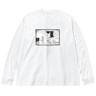 無知は救い ビッグシルエットロングスリーブTシャツ