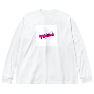 HOMO ブランドロゴ Big Long Sleeve T-shirt