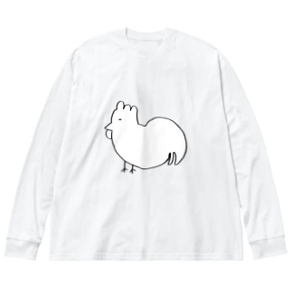 ゆるいイラスト ビッグシルエットロングスリーブtシャツの通販 Suzuri スズリ