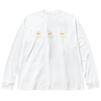 プリンちゃん ビッグシルエットロングスリーブtシャツの通販 Suzuri スズリ プリンちゃん ビッグシルエットロングスリーブtシャツの通販 Suzuri スズリ