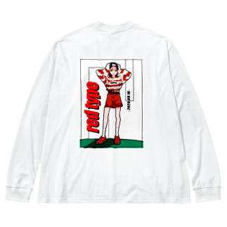 RED type ビッグシルエットロングスリーブTシャツ