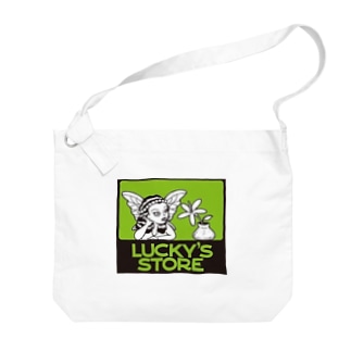 Lucky's store tee ビッグショルダーバッグ