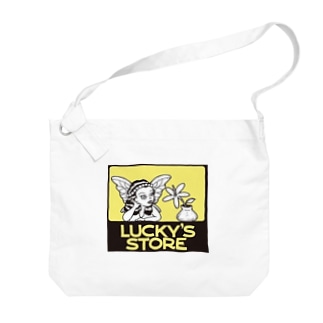 Lucky's store tee ビッグショルダーバッグ