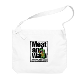 meat and wani Big Shoulder Bag