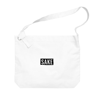 SAKE（ロゴ風） Big Shoulder Bag