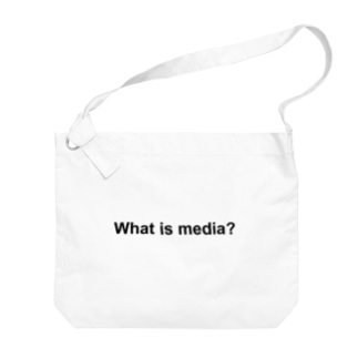 What is media? Big Shoulder Bag