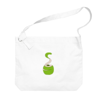 【 青 】 青林檎 - green apple Big Shoulder Bag