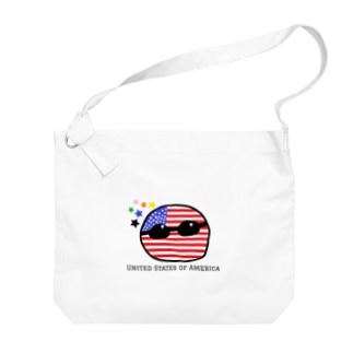 あめりか（United States of America） Big Shoulder Bag