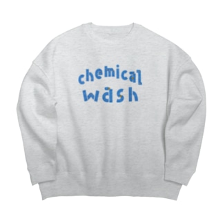 chemical wash ケミカルウォッシュ 283 Big Crew Neck Sweatshirt