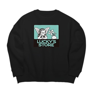 Lucky's store tee ビッグシルエットスウェット