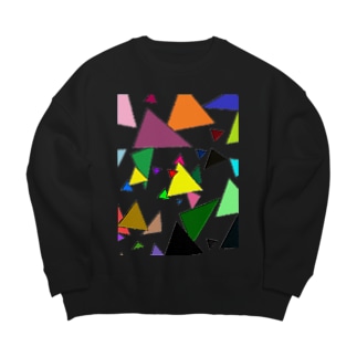Trianglez_T Big Crew Neck Sweatshirt