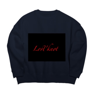 Lost'knot我等ノ婀嘉 Big Crew Neck Sweatshirt