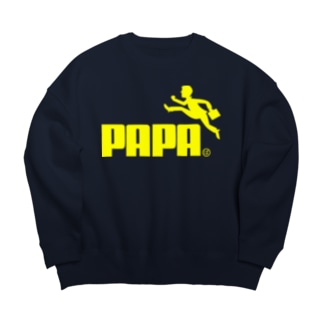 PAPA（パーパ）H.T. Big Crew Neck Sweatshirt
