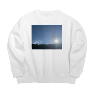奇跡が起きる太陽の光 Big Crew Neck Sweatshirt