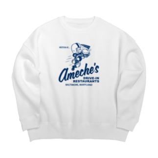 ameches_BLU  Big Crew Neck Sweatshirt