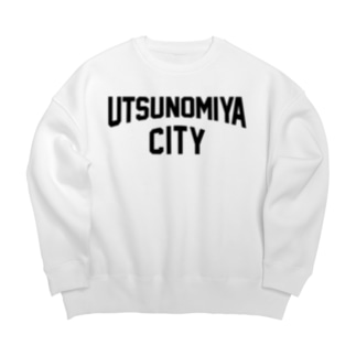 utsunomiya city　宇都宮ファッション　アイテム Big Crew Neck Sweatshirt
