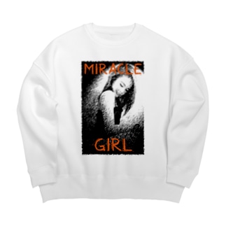 ミラクルガール（MiracleGirl_1） Big Crew Neck Sweatshirt