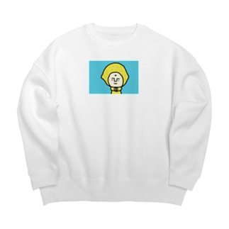 レモン大仏🍋 Big Crew Neck Sweatshirt