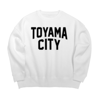 富山市 TOYAMA CITY Big Crew Neck Sweatshirt