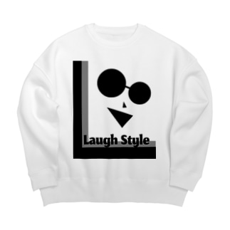 Laugh Style Big Crew Neck Sweatshirt
