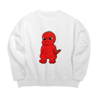 フルーツザウルス　プンプンＴ Big Crew Neck Sweatshirt