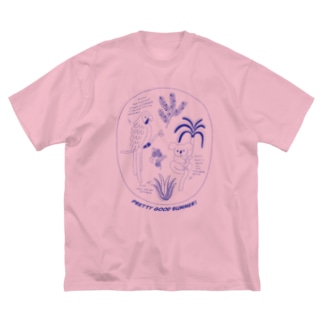 夏図鑑シリーズ　コアラ　カラー Big T-Shirt
