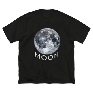 Reaching for moon -logo-WT ver Big T-Shirt