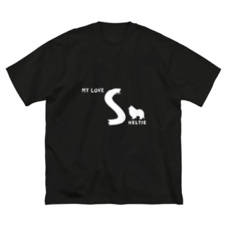 シェルティ ビッグシルエットtシャツの通販 Suzuri スズリ