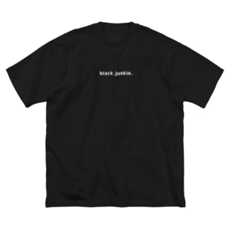 black junkie/black Big T-shirts