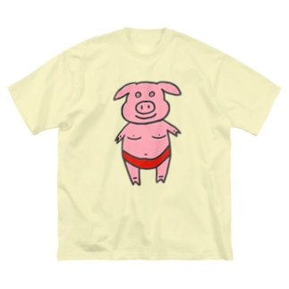 ブタ② Big T-shirts