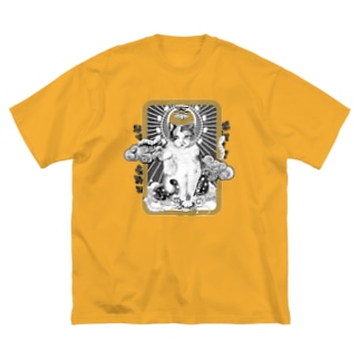 養蚕守護猫 Big T-Shirt