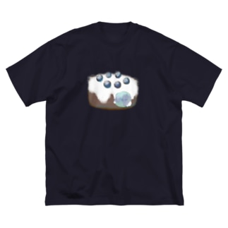 ケーキ × 宇宙船 Big T-shirts