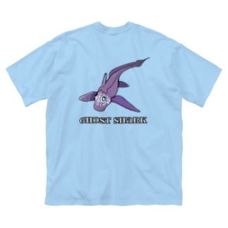 Ghost Shark バックプリント Big T-Shirt