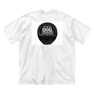 達磨(黒) Big T-Shirt