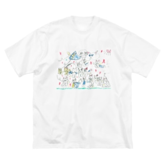 ニャ〜 Big T-Shirt