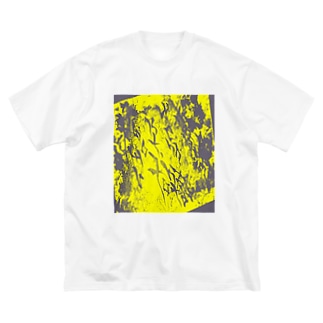 H.I.W.M.T.L #2(yellow×gray) Big T-Shirt