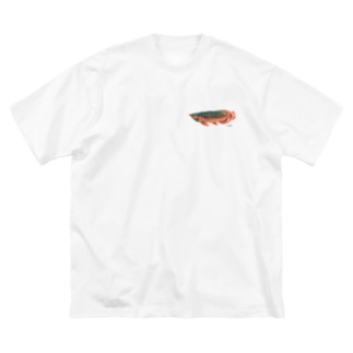 キナッコさんちのアジアアロワナ 赤 キナッコ T Kinakko のビッグシルエットtシャツ通販 Suzuri スズリ キナッコさんちのアジアアロワナ 赤 キナッコ T Kinakko のビッグシルエットtシャツ通販 Suzuri スズリ