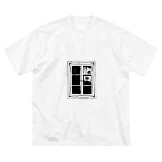ヤバい窓 Big T-shirts