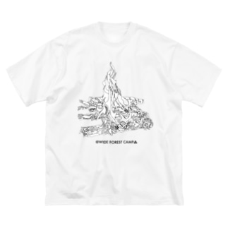 @WIDE FOREST CAMP▲ Big T-Shirt