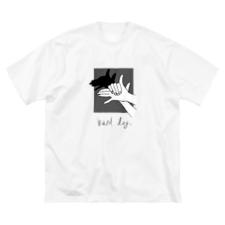 Hand Dog(shadow) Big T-shirts