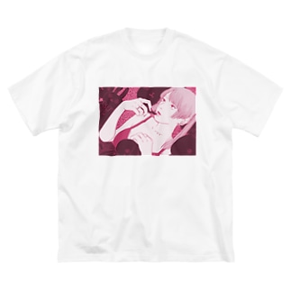 女の子の絵f Yuitwwのビッグシルエットtシャツ通販 Suzuri スズリ